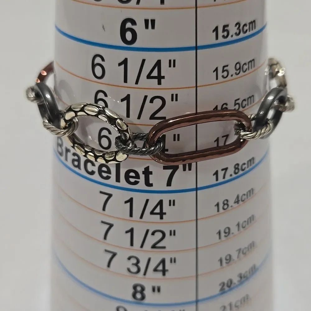Brighton Multi-Color Link Bracelet - Picture 4 of 6